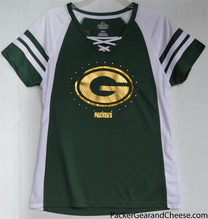 Ladies' Green Bay Packer Jersey 00015