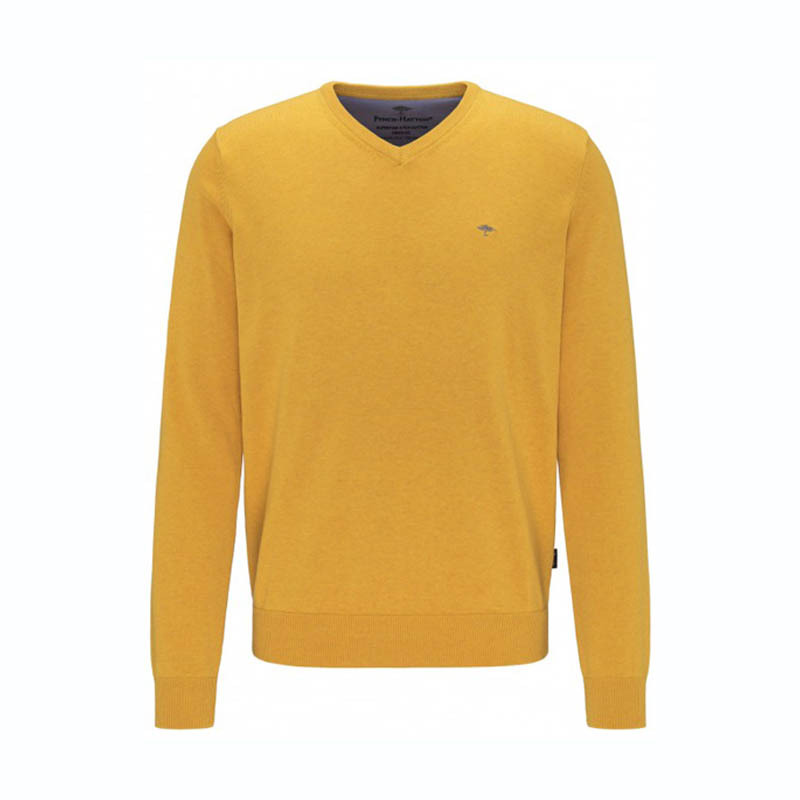 Fynch Hatton V Neck Citron 76KX3DG9G5ZEP