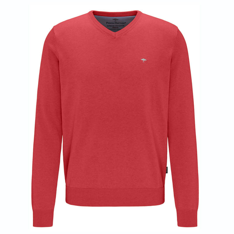 Fynch Hatton V Neck Watermelon 8ESKYW6B8DQ7A