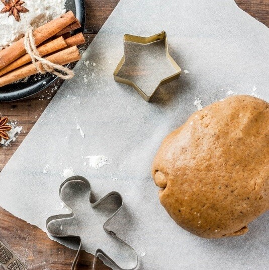 Ginger cookie dough عجينه الكوكيز بالجنزبيل Ginger cookie dough عجينه الكوكيز بالجنزبيل