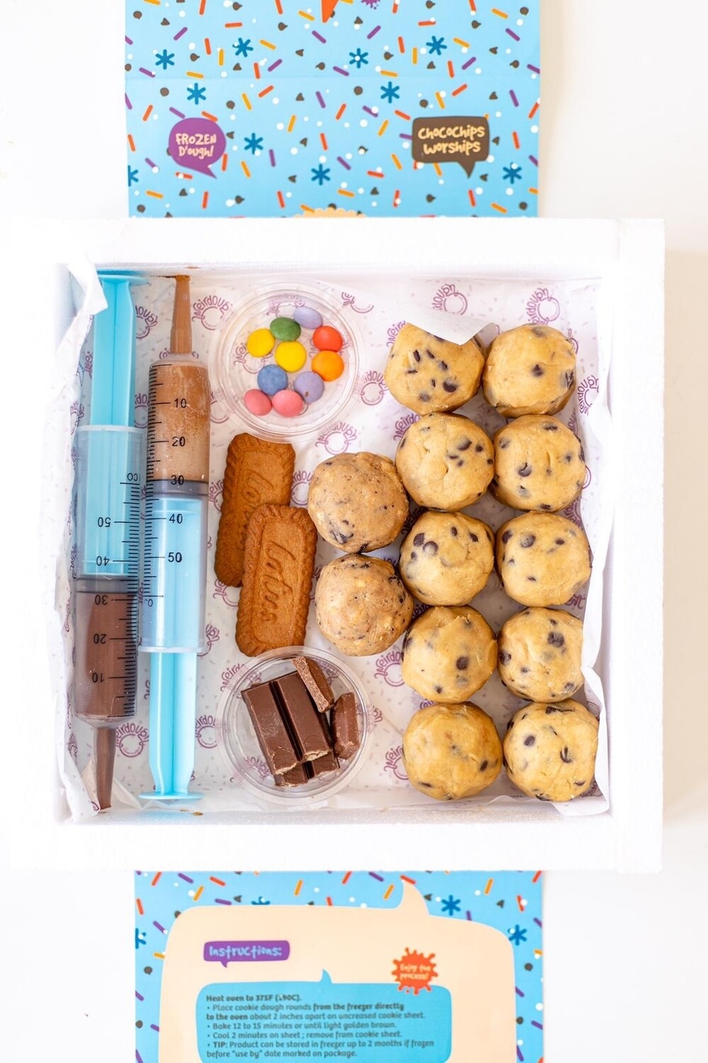 Frozen Cookie Dough Kit عدة الكوكيز Frozen Cookie Dough Kit عدة الكوكيز
