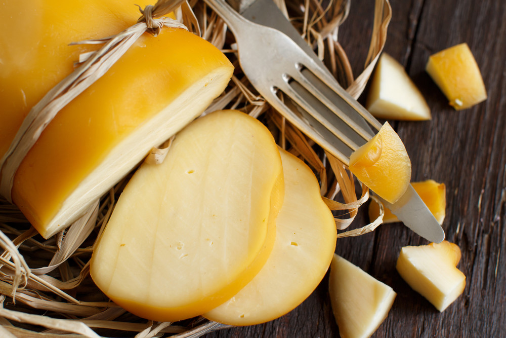 Scamorza Affumicata (250 g) سكامورزا مدخنة Scamorza Affumicata (250 g) سكامورزا مدخنة