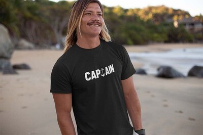 Captain on black Captain on black