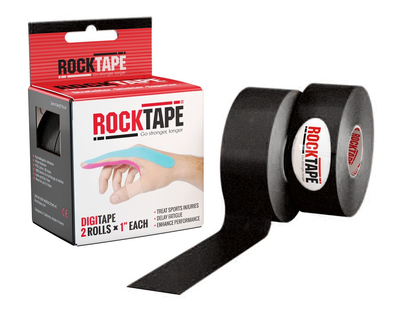 Кинезиотейп RockTape (2,5см×5м) черный, 2 шт. Кинезиотейп RockTape (2,5см×5м) черный, 2 шт.