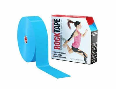 Кинезиотейп RockTape, голубой (5см×32м) Кинезиотейп RockTape, голубой (5см×32м)