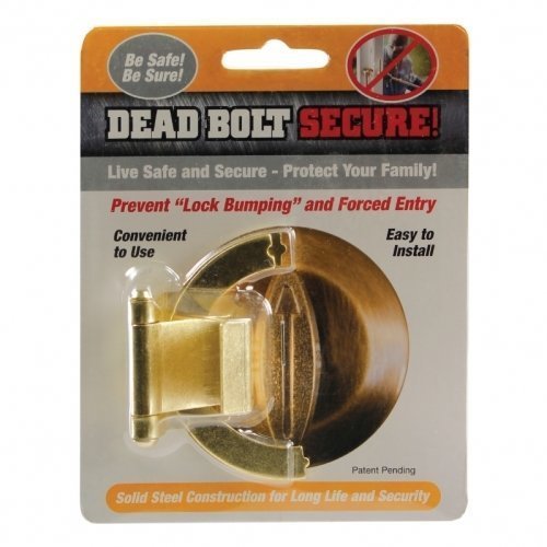 Dead Bolt Secure- Brass Dead Bolt Secure- Brass