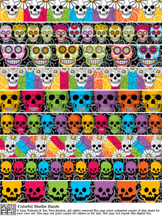 Colorful Skellie Bands Colorful Skellie Bands