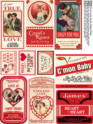 So In Love Labels So In Love Labels