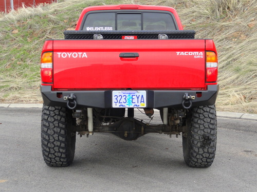 2002 toyota tacoma rear bumper #2