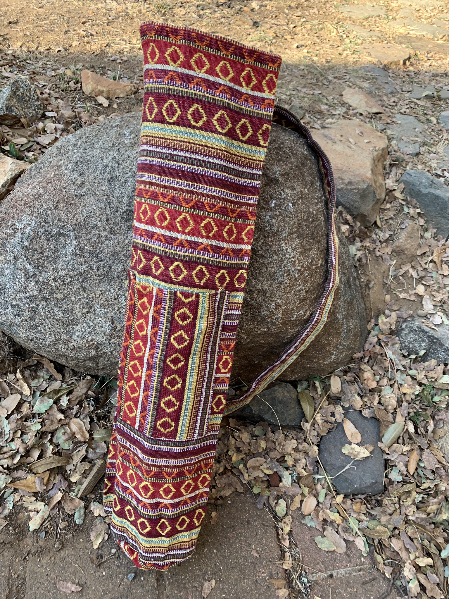 Red Yoga Mat Bag 00061