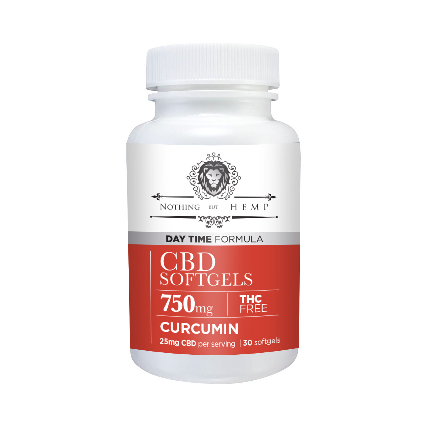 Nothing But Hemp | Capsules with Curcumin | Daytime 750MG Nothing But Hemp | Capsules with Curcumin | Daytime 750MG