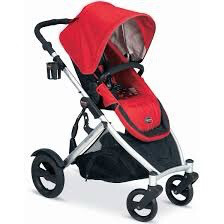 red britax stroller