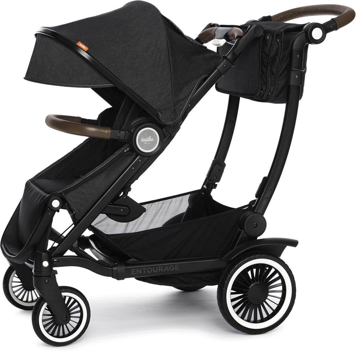 Austlen Entourage Expandable Stroller Black