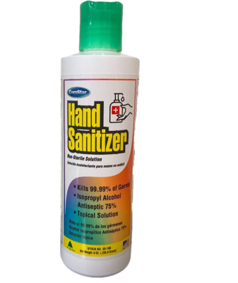 Hand Sanitizer (8 ounce, case of 24) by COM STAR Hand Sanitizer (8 ounce, case of 24) by COM STAR