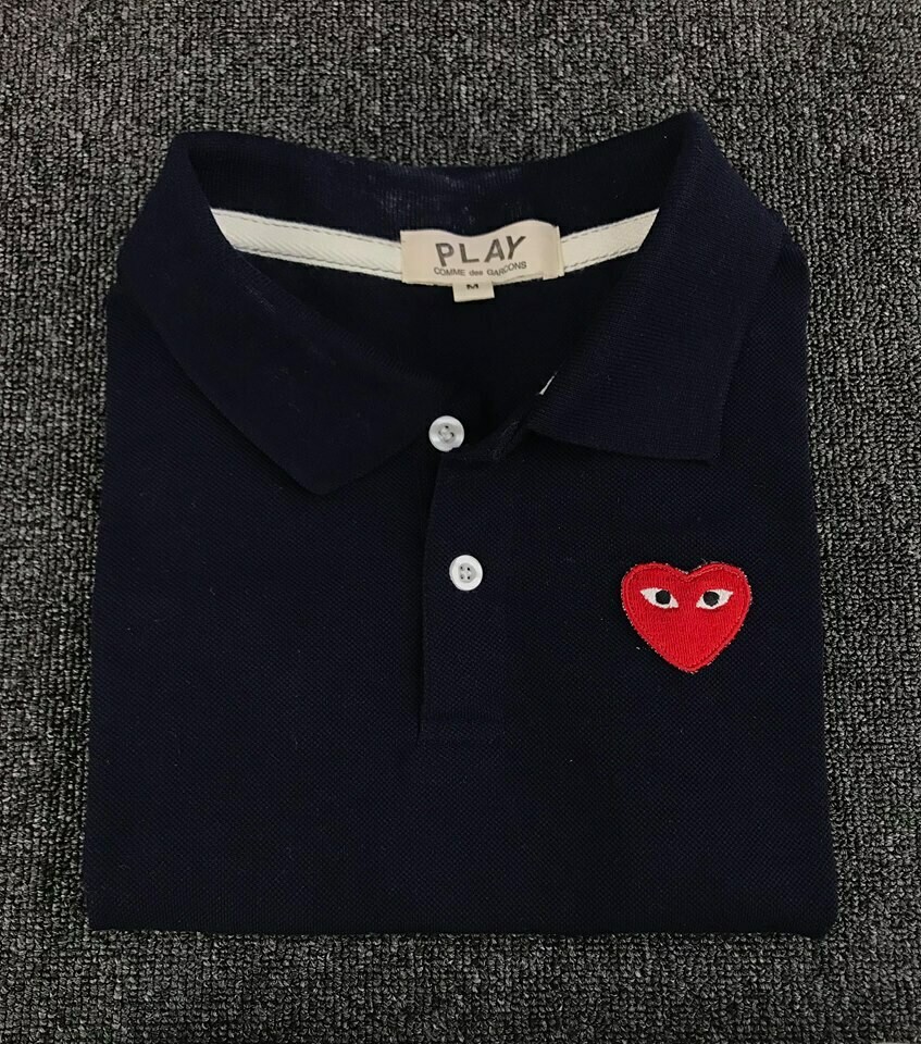 cdg polo shirt