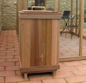 Chatsworth Contemporary Water butt 65 Gallon Chatsworth Contemporary Water butt 65 Gallon