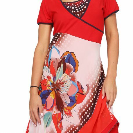 S'Quise Paris: Water Lily Peek-A-Boo Hem Sundress (2 Left!)