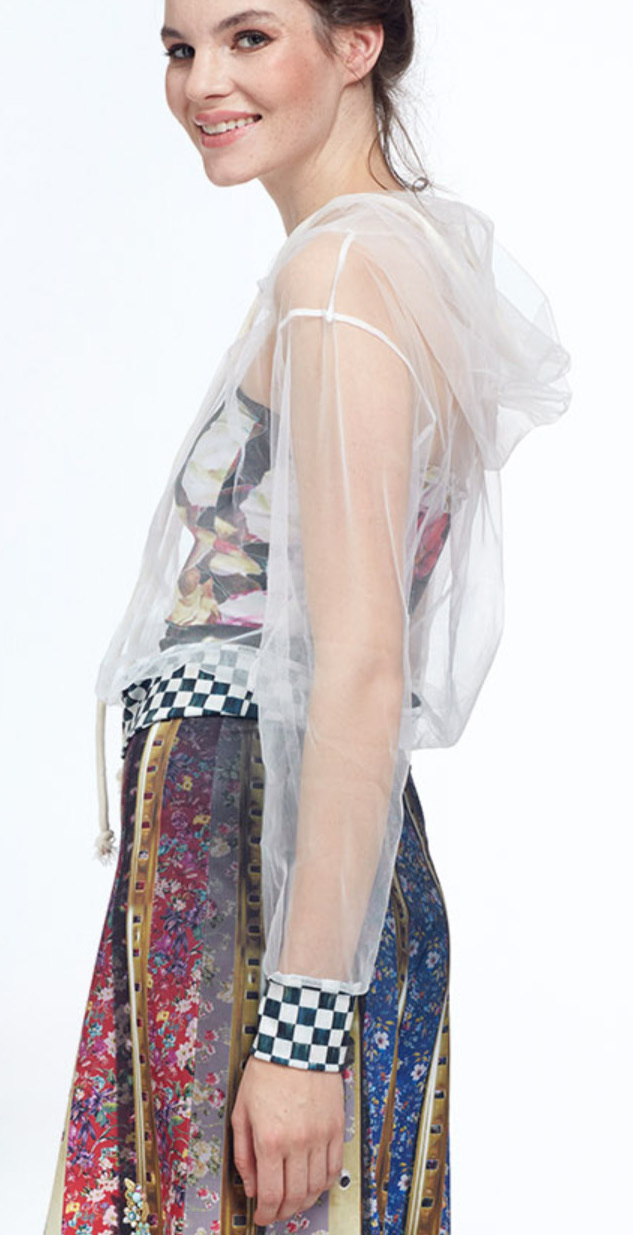 IPNG: Be Seen Clear Checkered Hem Jacket (More Colors!)