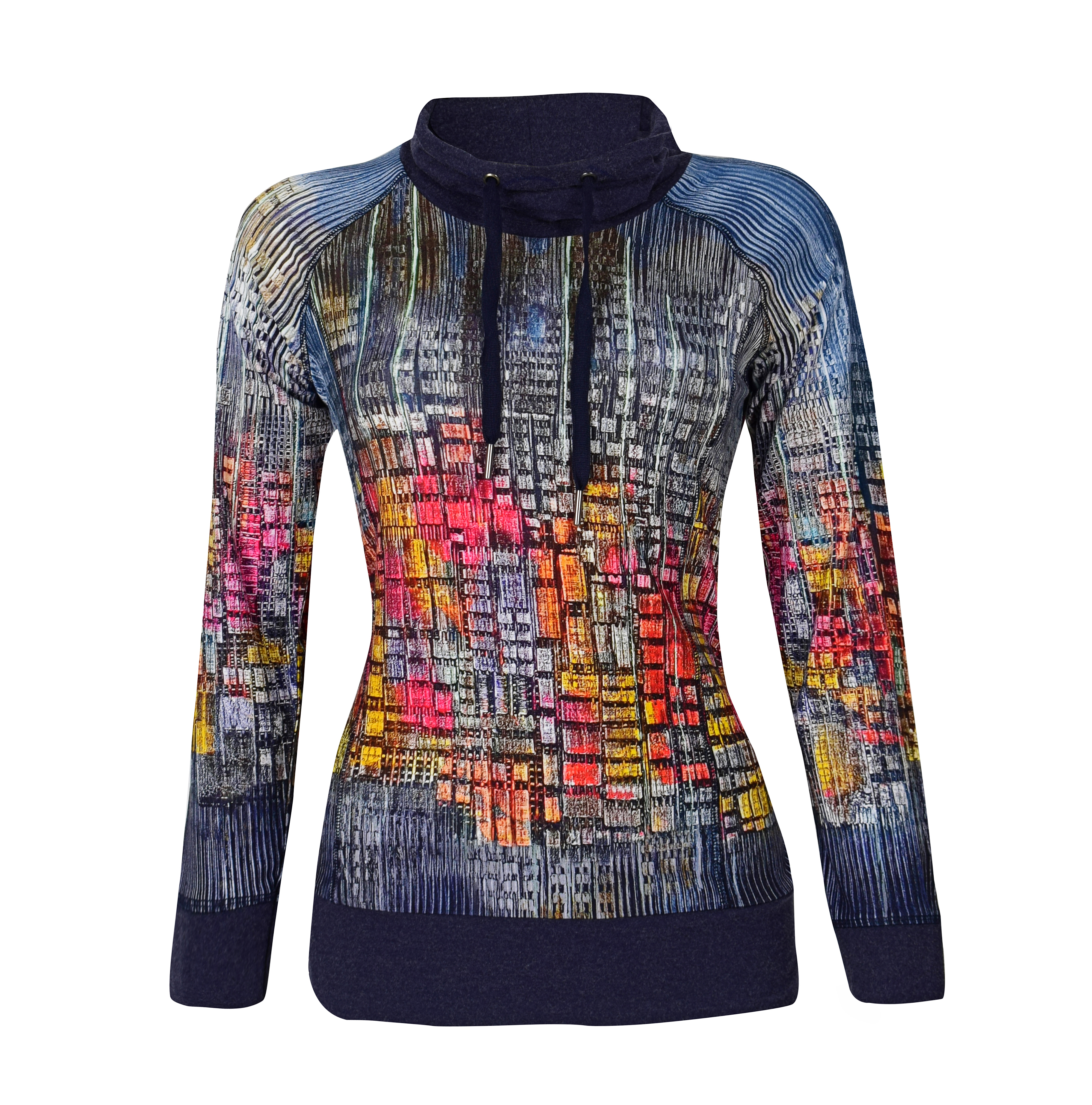 Simply Art Dolcezza: Papillons Of The Night Abstract Art Tunic SOLD OUT Dolcezza_SimplyArt_59732
