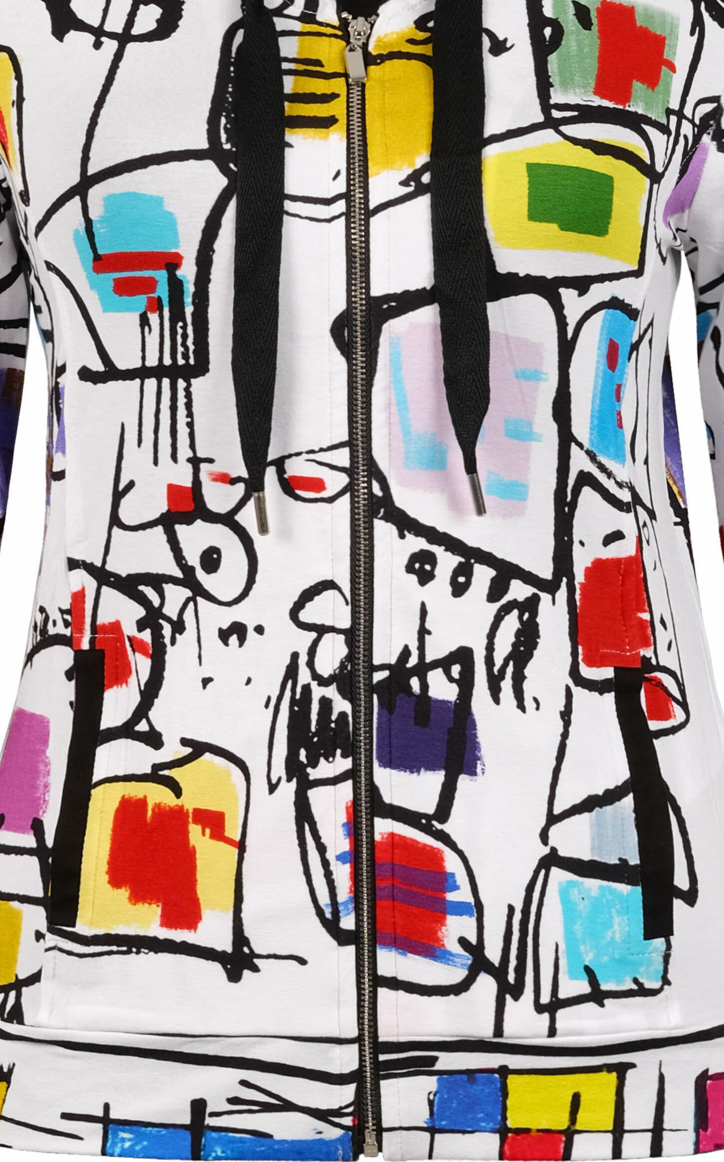 Simply Art Dolcezza: Etagere & Miss Eze Printed Hoodie Jacket (1 Left!)