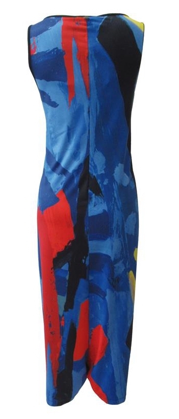 Maloka: Colors Of Picasso's Gypsy Beauty Abstract Art Jumpsuit/Sundress