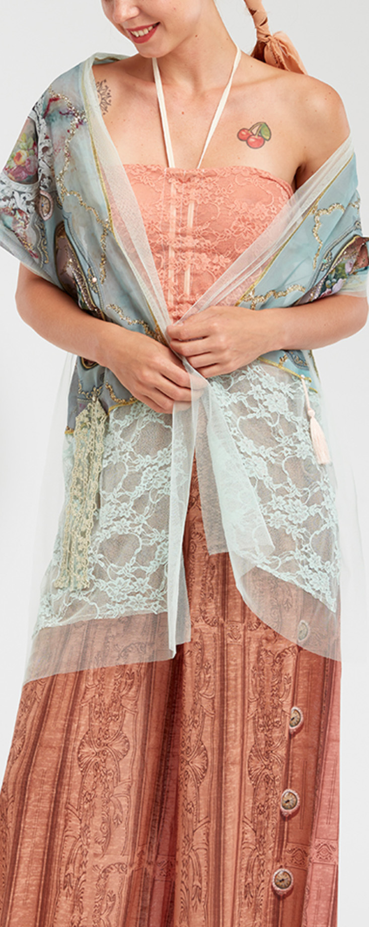 IPNG: Inna Me Diamond Illusion Shawl Scarf