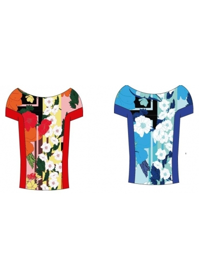 Paul Brial: Blue Daffodils Of the Ivory Coast Top (More Colors!)