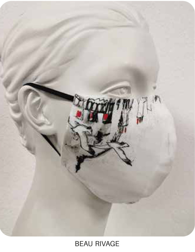 Maloka: Colors Of Picasso's Gypsy Beauty Abstract Art Protective Masks 1, 2 & 3-Pack (More Colors, With Filter!)