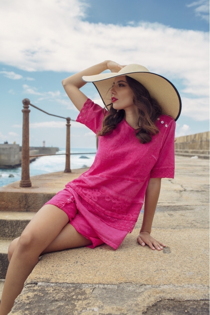 Maloka: Frills & Thrills High Waisted Linen Shorts (More Colors!)