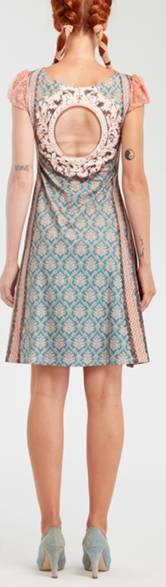 IPNG: Inna Me IPNG: Inna Me Royal Rose Cupboard Illusion Midi Dress (Some Ship Immed!)
