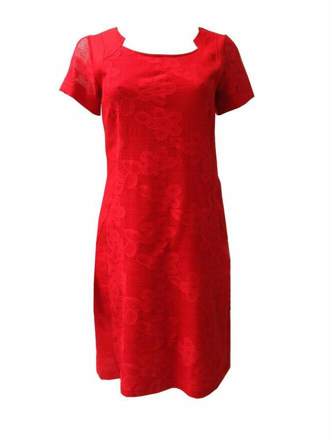 Maloka: Lace Floral Linen Dress (More Colors!)