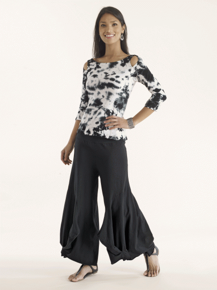 Luna Luz: Waterfall Cotton Pant SOLD OUT LL_232_N1