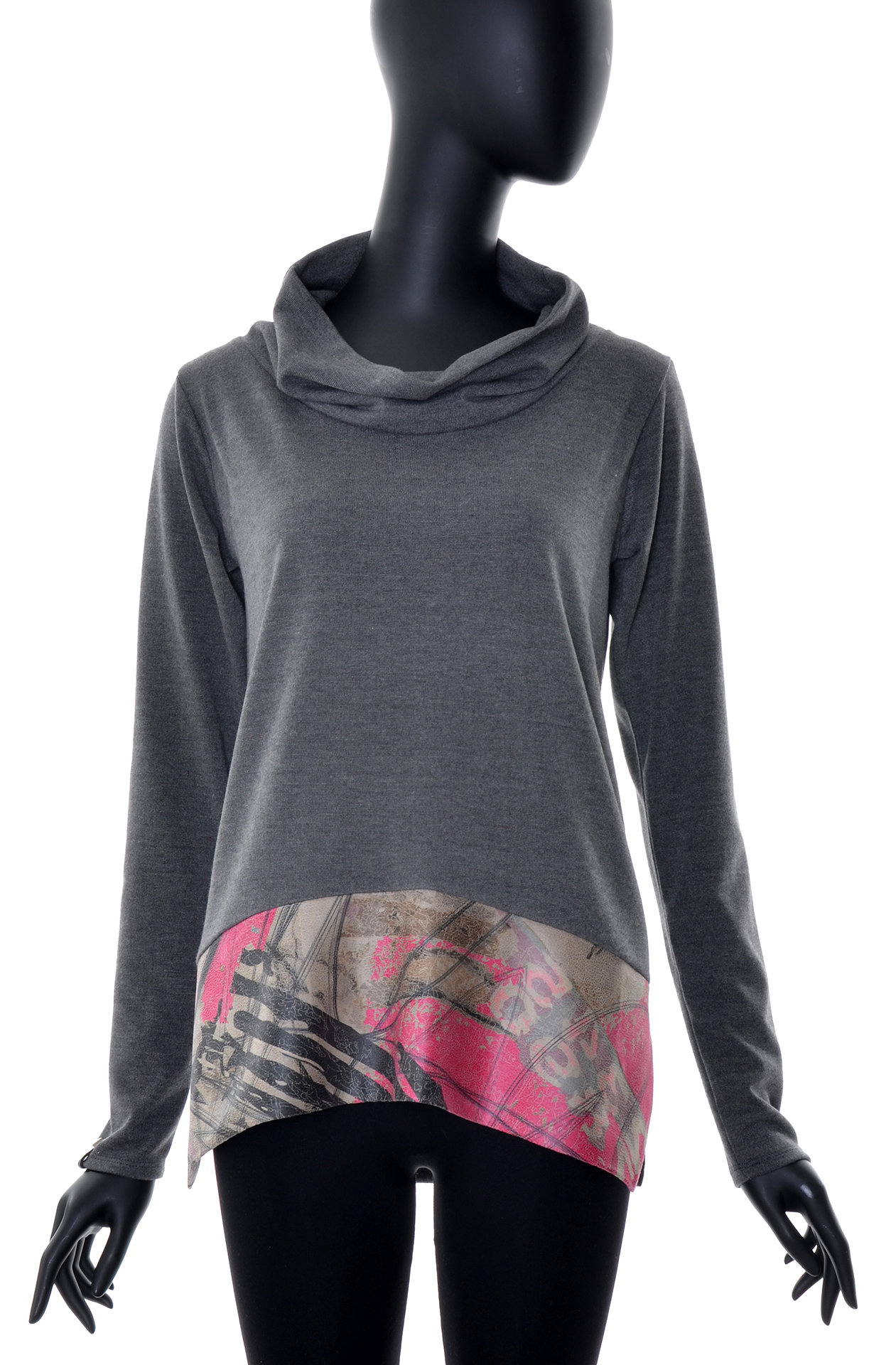 Volt Design: Pink Forest Asymmetrical Art Tunic (Some Ship immed!) VD_362_PBC_C_N