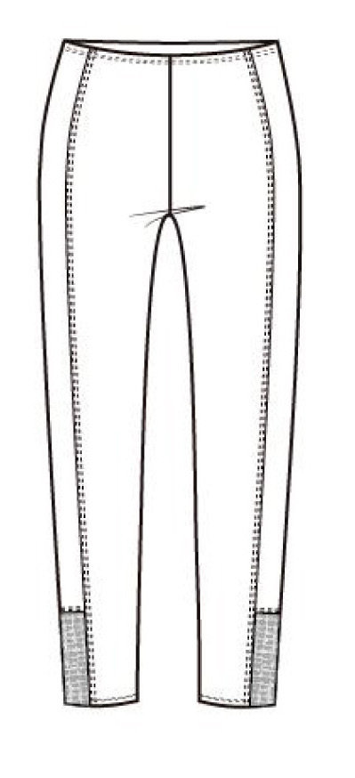 Maloka: Sexy Skyscraper Cropped Legging (Many Colors!)