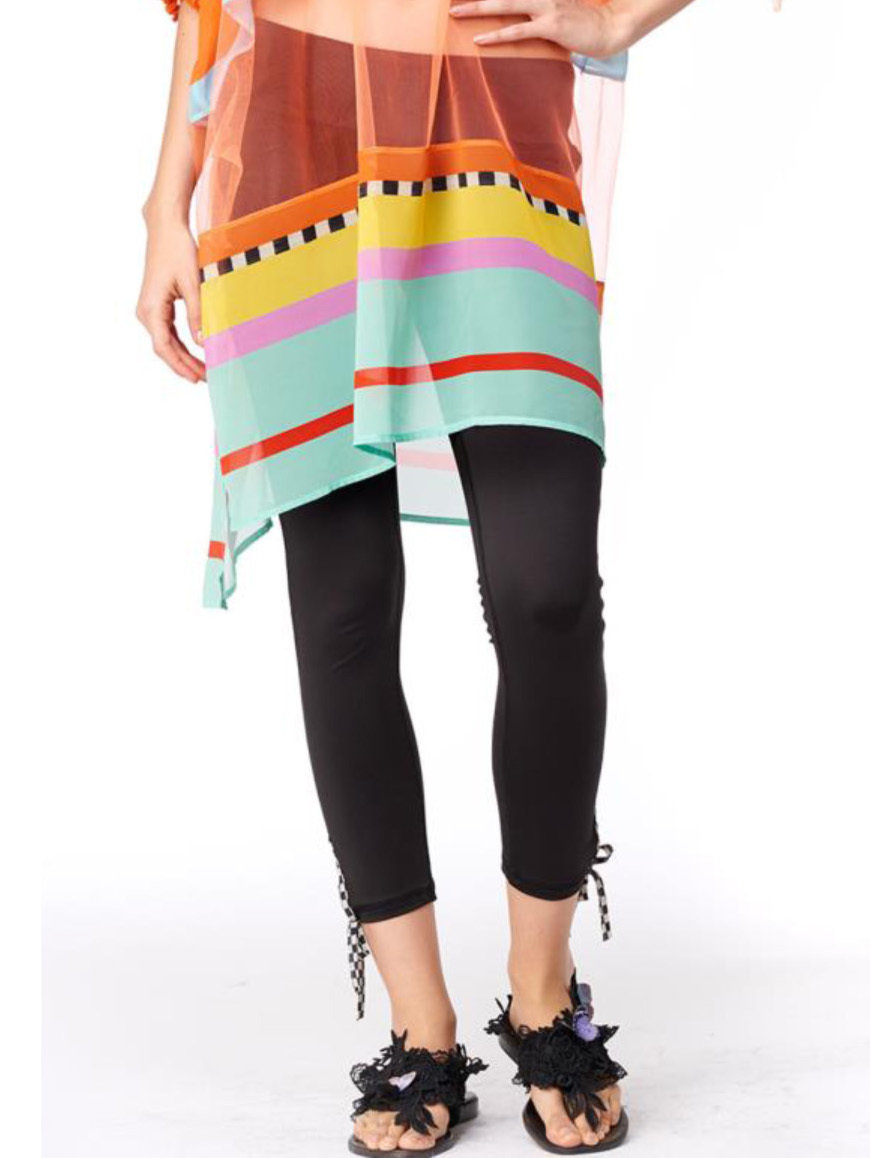 IPNG: Ankle Keyhole Tied & Cropped Legging (Ships Immed!)