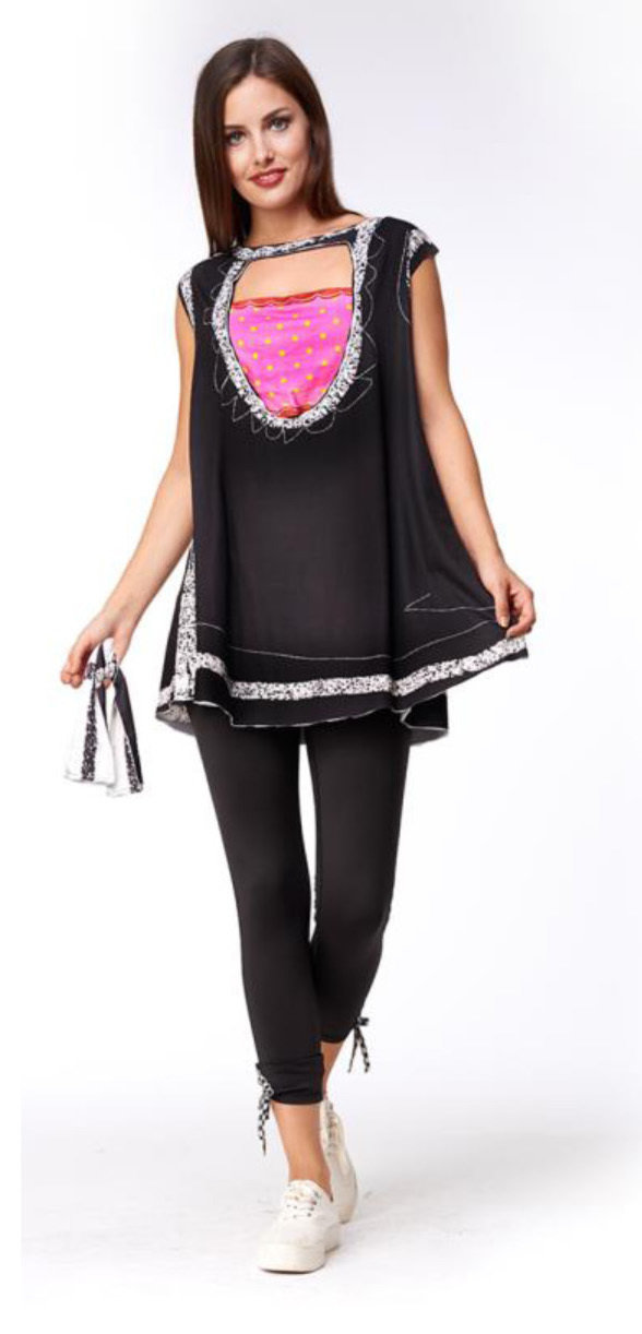 IPNG: Ankle Keyhole Tied & Cropped Legging (Ships Immed!)
