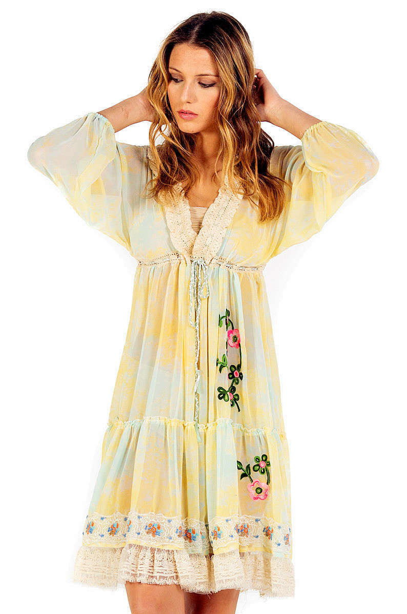 Savage Culture: So Sweet Ruffled Baby Doll Petal Dress Sicilia SAVAGE_34063