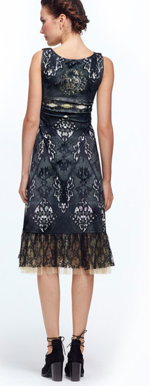 IPNG: Love Me Black Bejeweled Illusion Midi Gown (Some Ship Immed!)