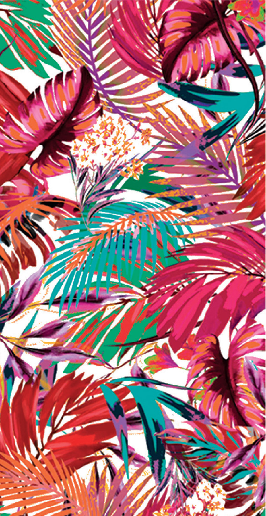 Paul Brial: Jungle Of Pink Purple Blooms Maxi Dress (Few Left!)