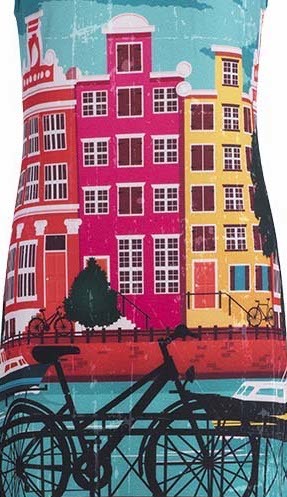 Dolcezza: Colors of Amsterdam Art Sundress SOLD OUT