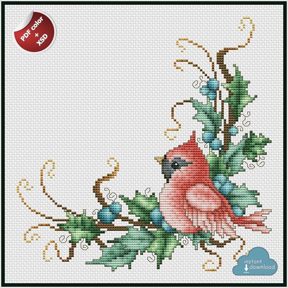 cross-stitch-pattern-cardinal-instant-download-pdf-by-tinyneedle