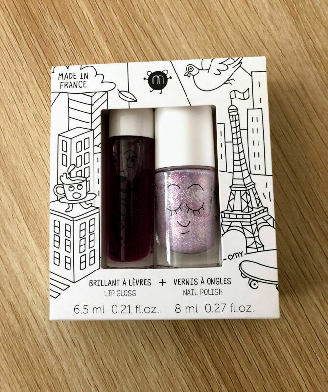 Nailmatic kids lip gloss and nail polish - Lovely City Nailmatic kids lip gloss and nail polish - Lovely City