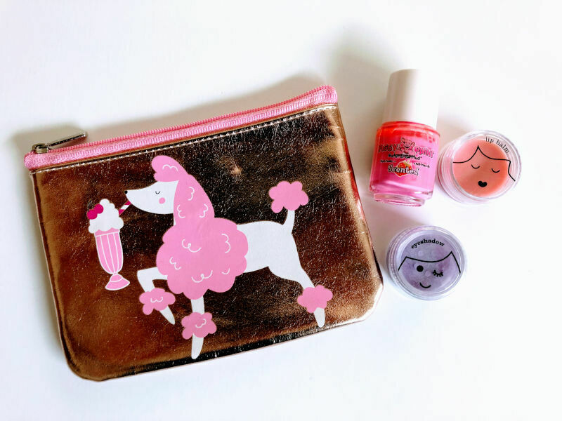 Play Makeup Gift Bag - Gold Poodle 2 Play Makeup Gift Bag - Gold Poodle 2