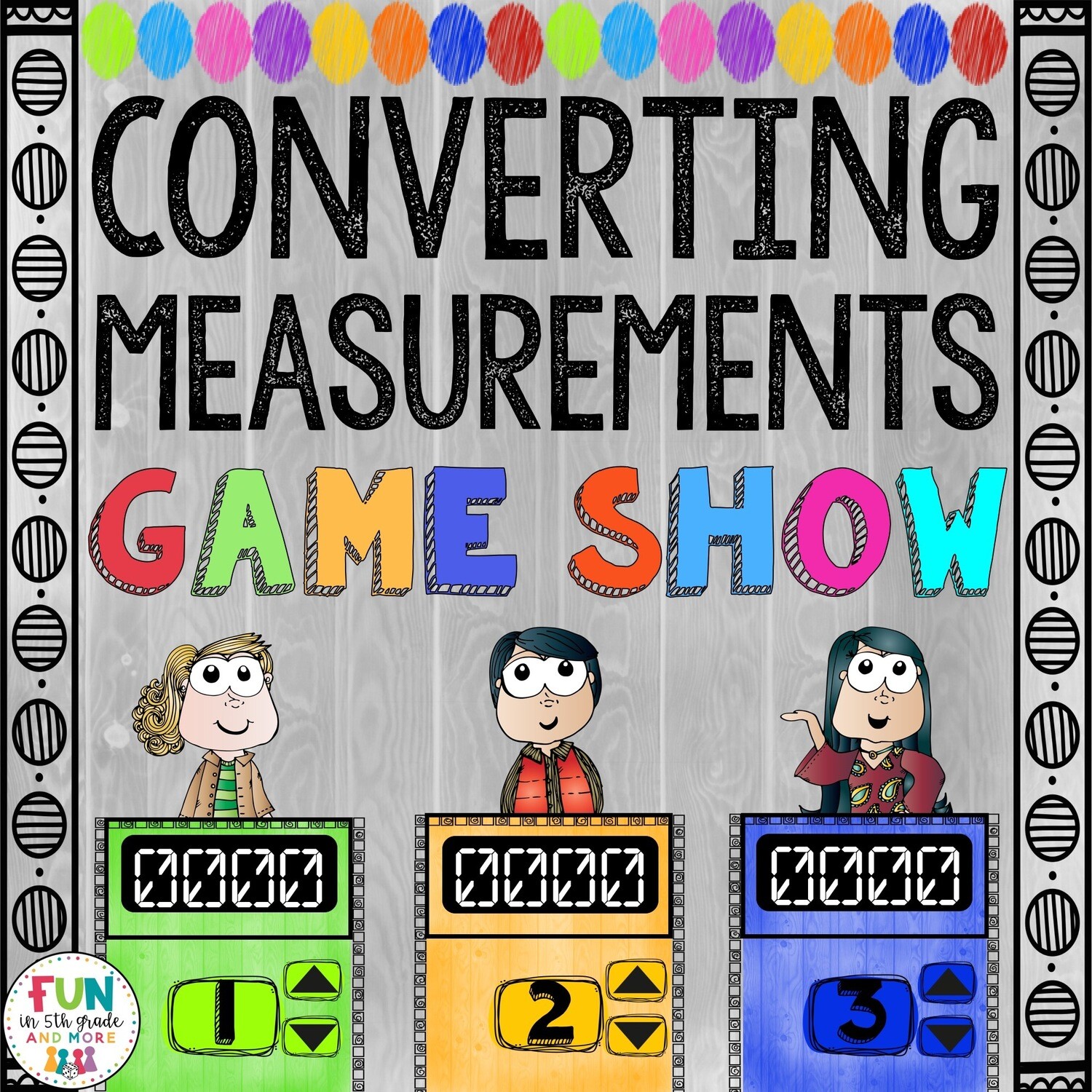 Digital Resource Shop Converting Measurements Game Show 5.MD.1