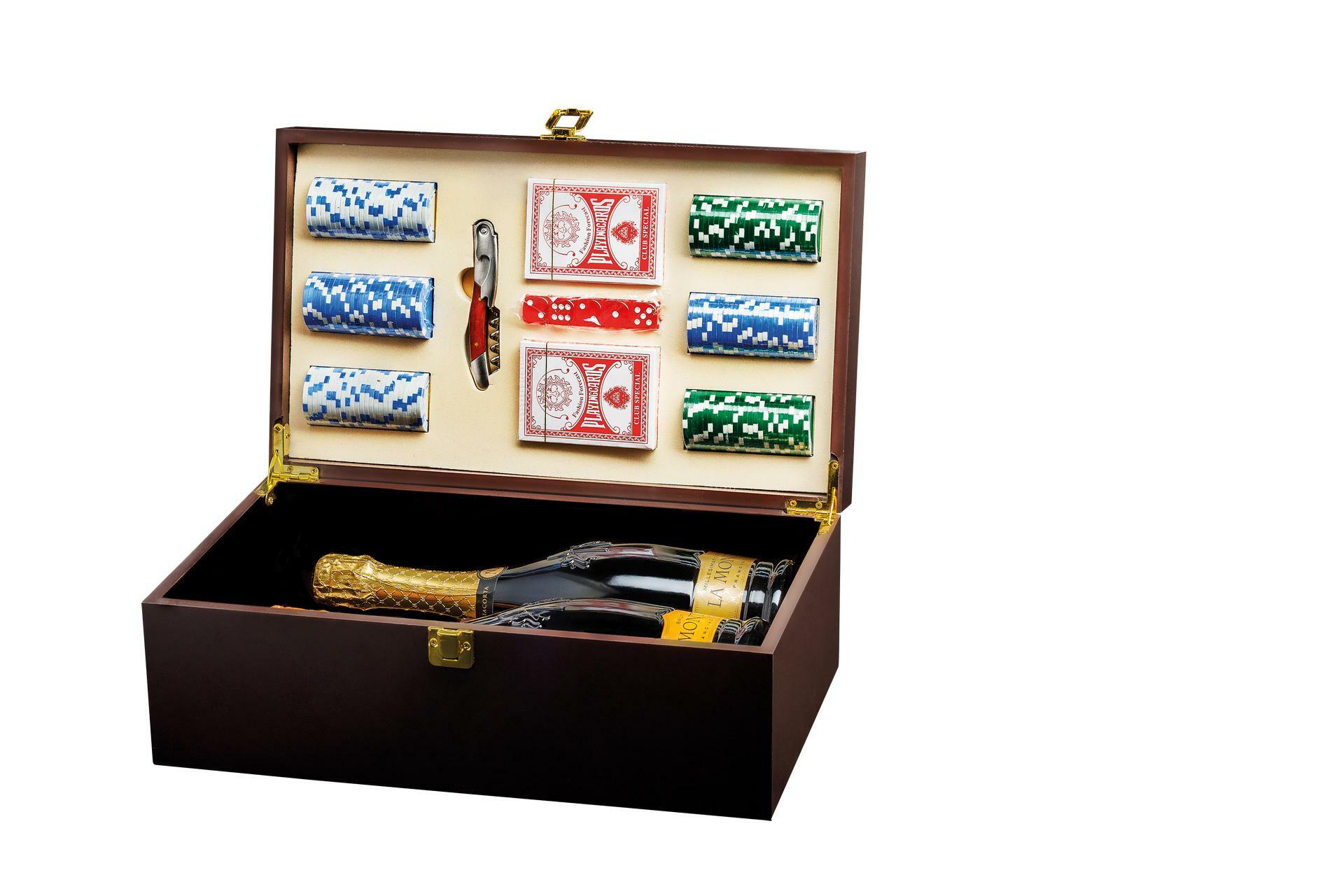 Cassetta Legno Poker 15065