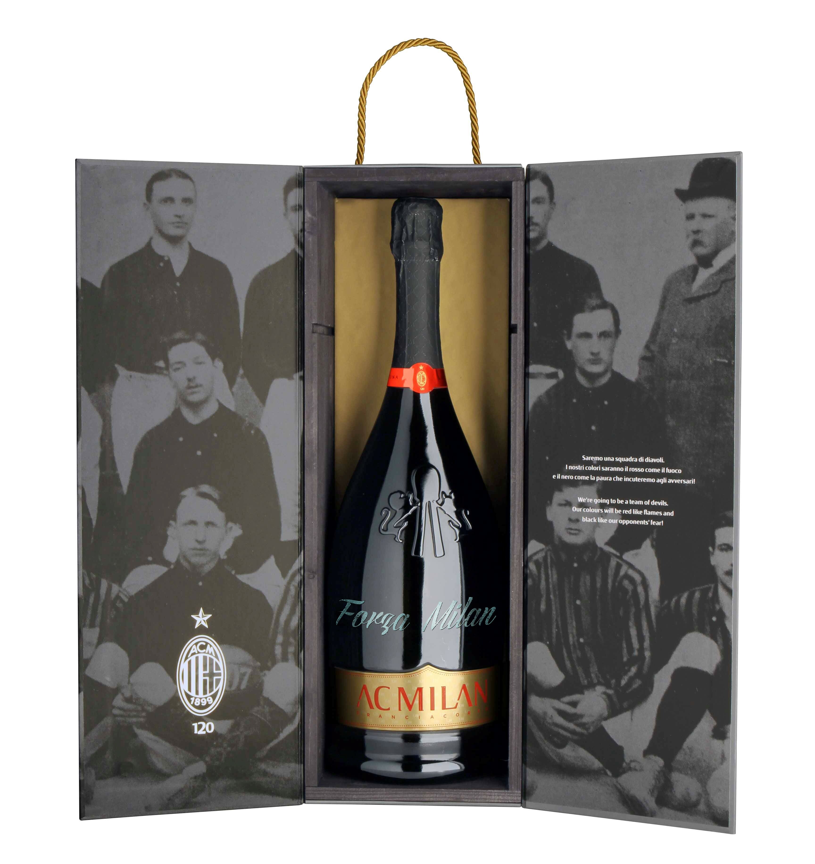 Magnum Franciacorta RossoNero anniversario 120° Ac Milan 15100