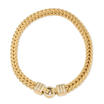 Etruscan Heavy Woven Necklace MC 6259 3 Z Etruscan Heavy Woven Necklace MC 6259 3 Z