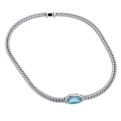 Etruscan Heavy Woven Necklace MC 6269 16 Z OB Etruscan Heavy Woven Necklace MC 6269 16 Z OB