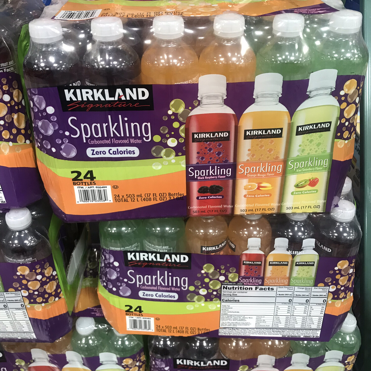 Kirkland Sparkling Water 24 Ct