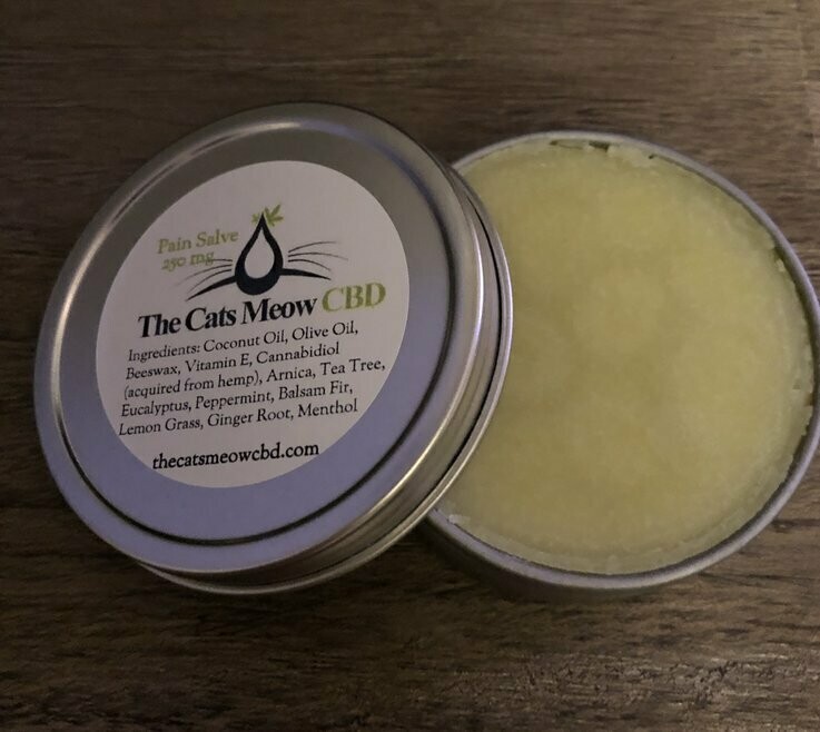 CBD Pain Salve The Cats Meow CBD Store The Cats Meow CBD
